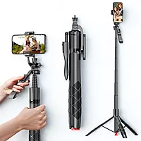 L16-TT Selfie Stick + Tripod with Remote Control