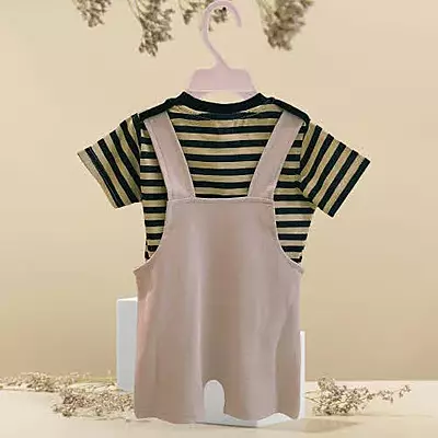 Infanzy Toddler's Dungaree Set
