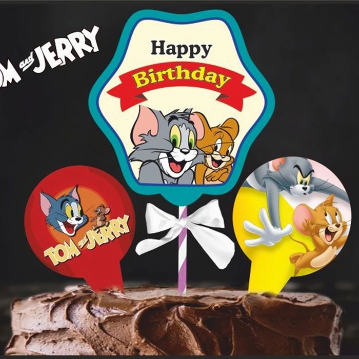 Tom and Cherry Theme Topper