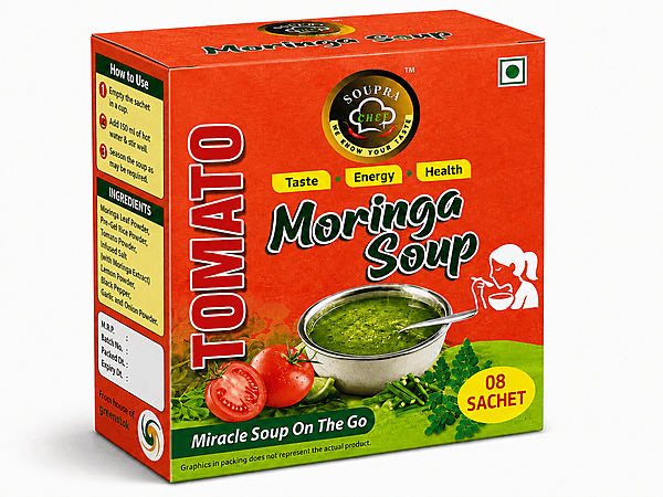 Instant Mix Moringa Soup Powder - Tomato