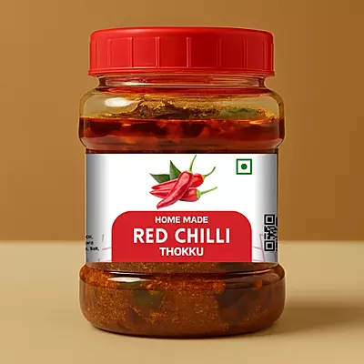 Vishnu Homemade Red Chilli Thokku- 300g