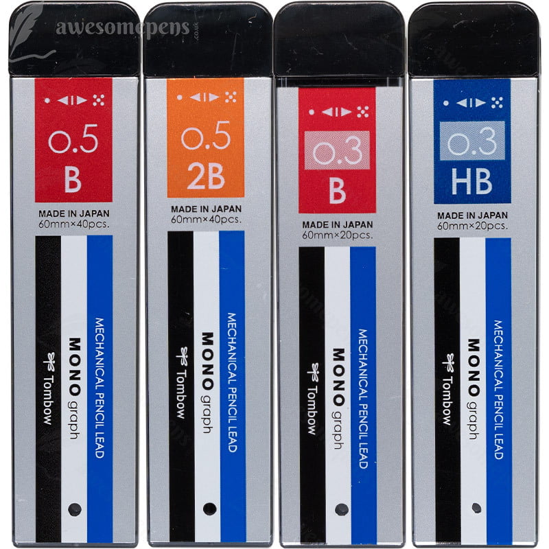 TOMBOW MONO GRAPH MECHANICAL PENCIL LEAD REFILLS TOMBOW MONO GRAPH MECHANICAL PENCIL LEAD REFILLS