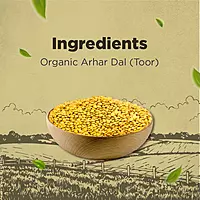 Organic Unpolished Toor (Arhar) Dal