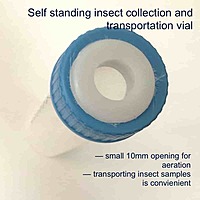 Insect Vial Large with Aeration Hole Pack of 10