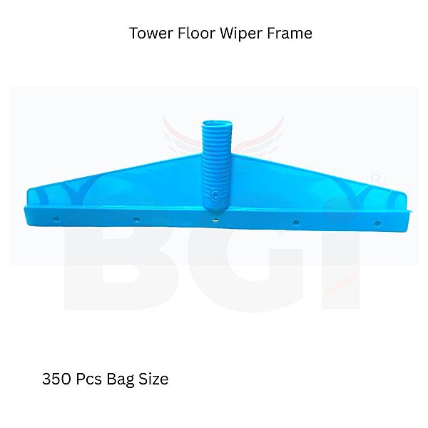 Tower Floor Wiper Frame – Supports 25 mm PVC Stick