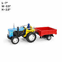 Tractor_With_Trolley_Blue_Red