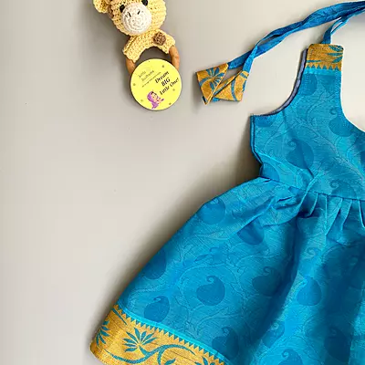 Newborn Baby Girl Cotton Dress (6-12 months) 6147