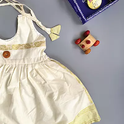 Traditional Baby Girl Cotton Dress (12-18 months) 12078