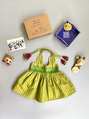 Newborn Baby Girl Cotton Dress (0-6 months) 1179