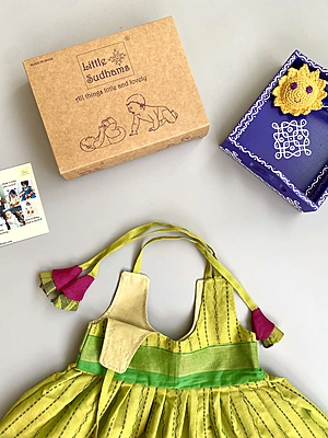 Newborn Baby Girl Cotton Dress (0-6 months) 1179