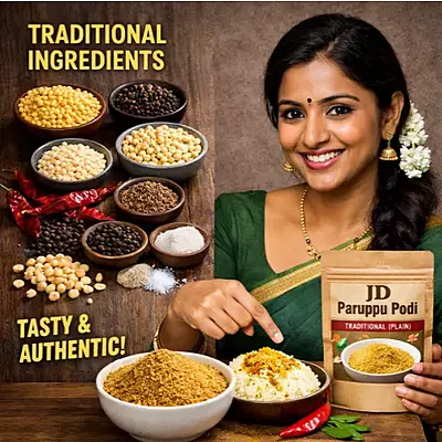 Traditional Paruppu Podi - Plain 100g Traditional Paruppu Podi - Plain 100g
