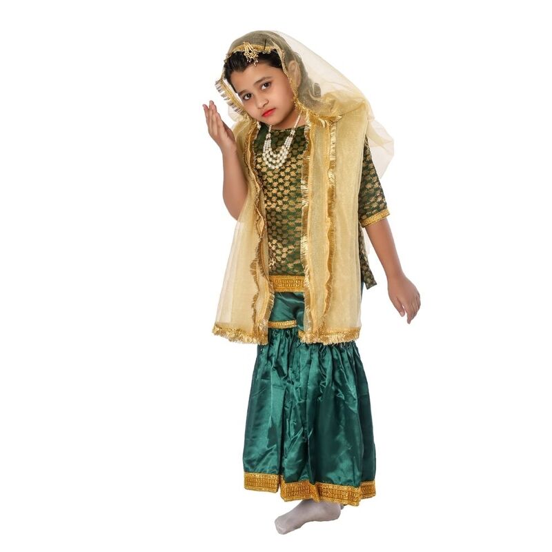 Girls Traditional Sharara Dress