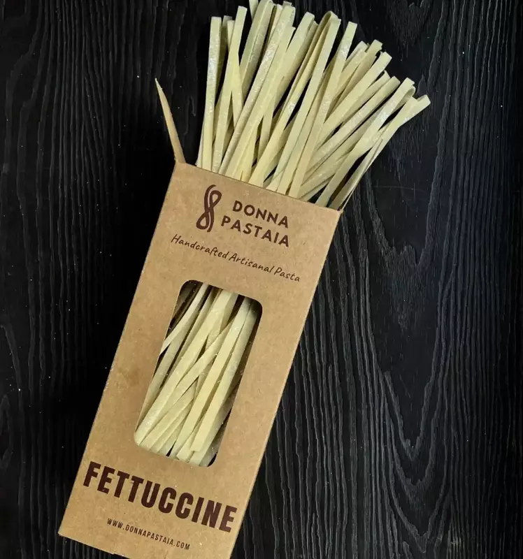 Fettuccine Traditional Egg Pasta - Donna Pastaia