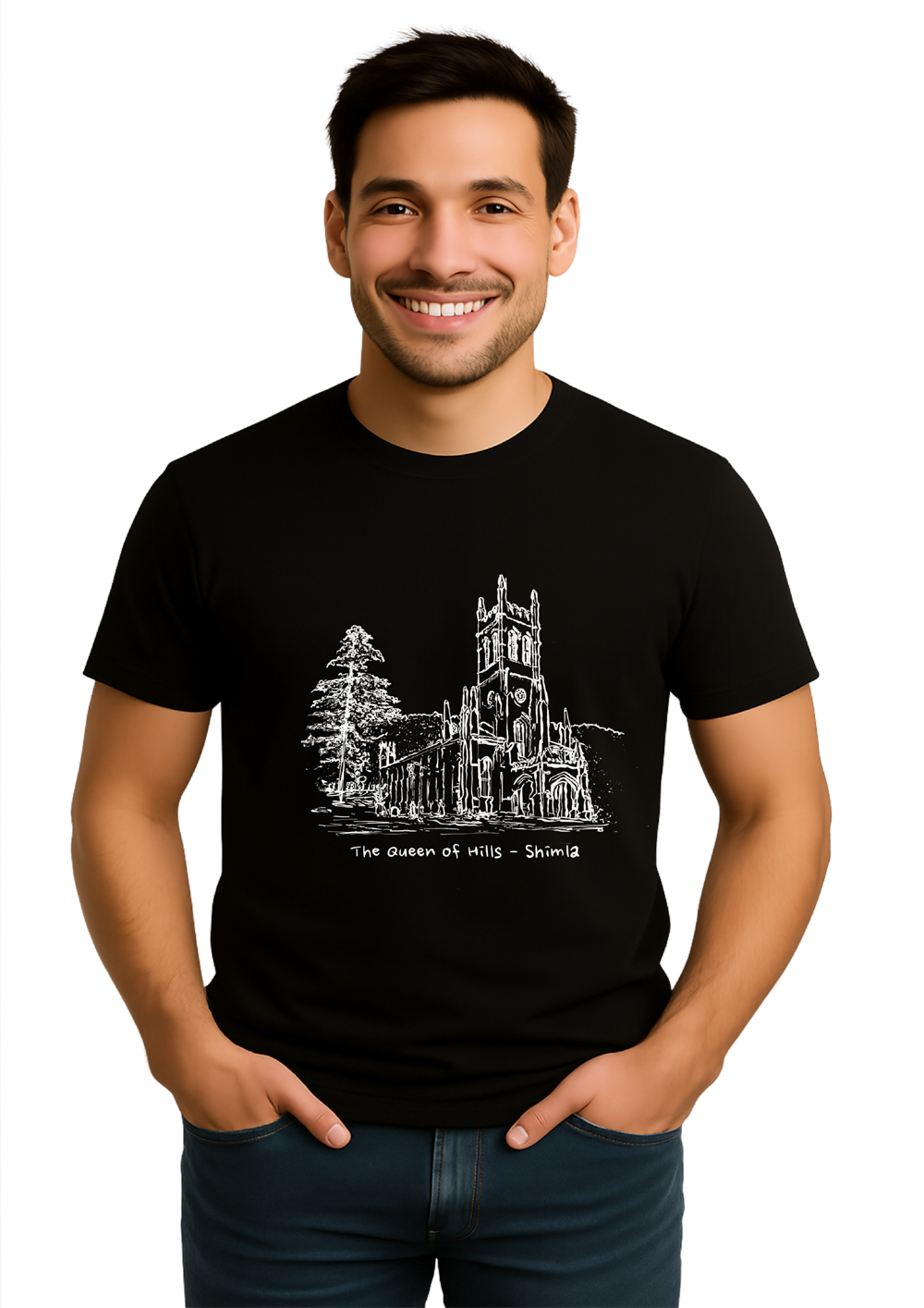 Church Black T-Shirt