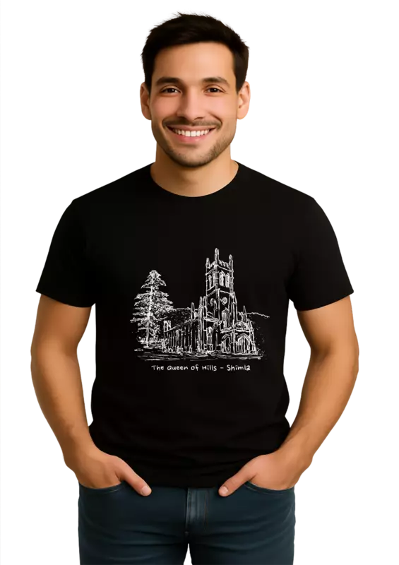Church Black T-Shirt