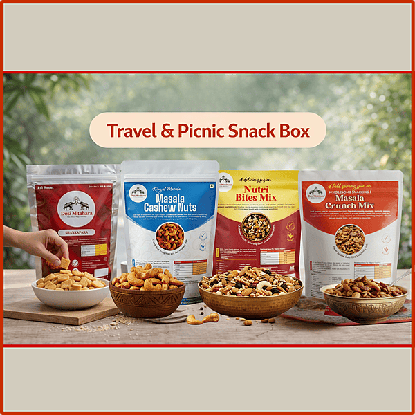 Travel & Picnic Snack Box