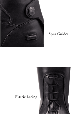 Tredstep Ireland Donatello II Field Tall Riding Boots / Black