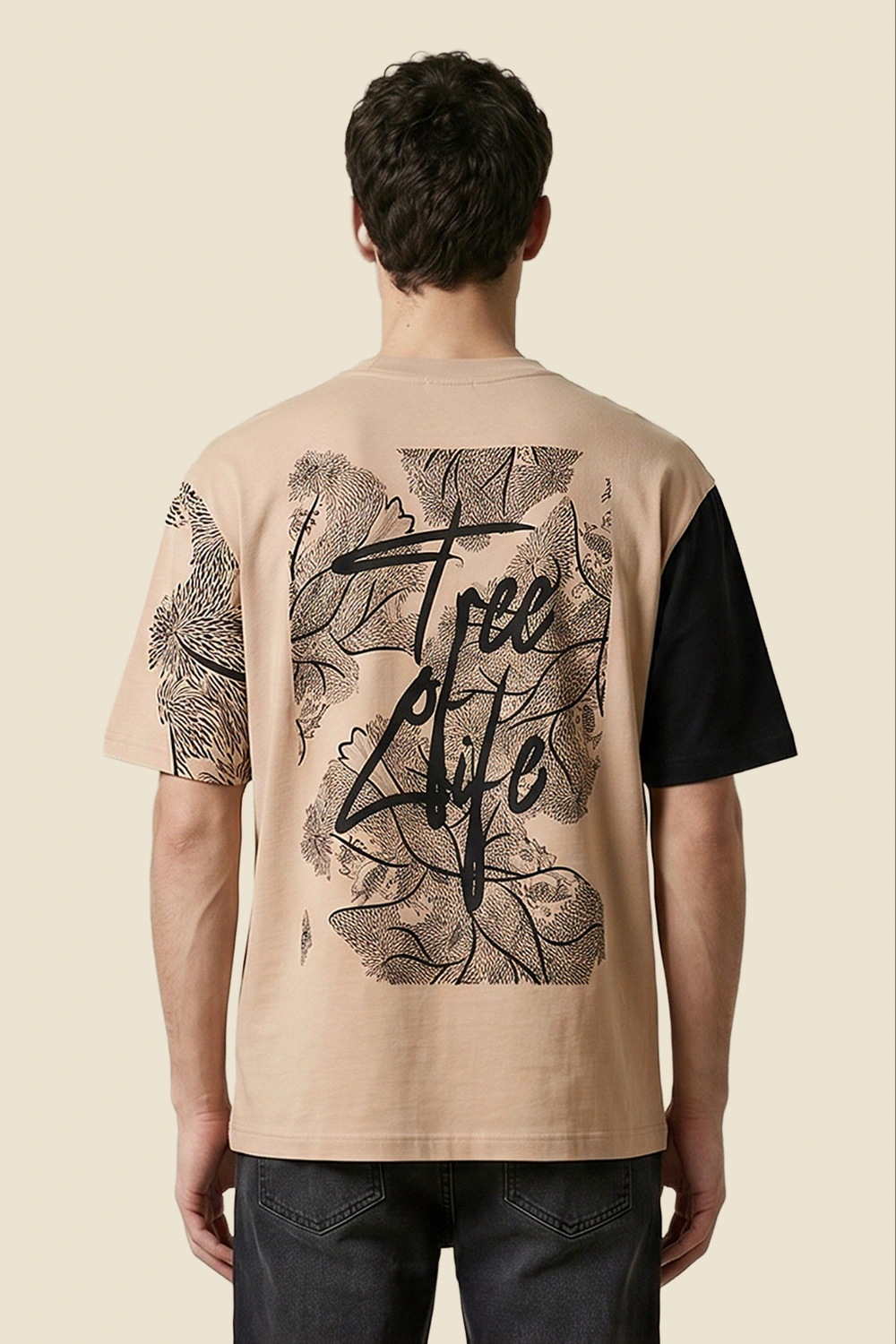 Men's Colour Block Tshirt