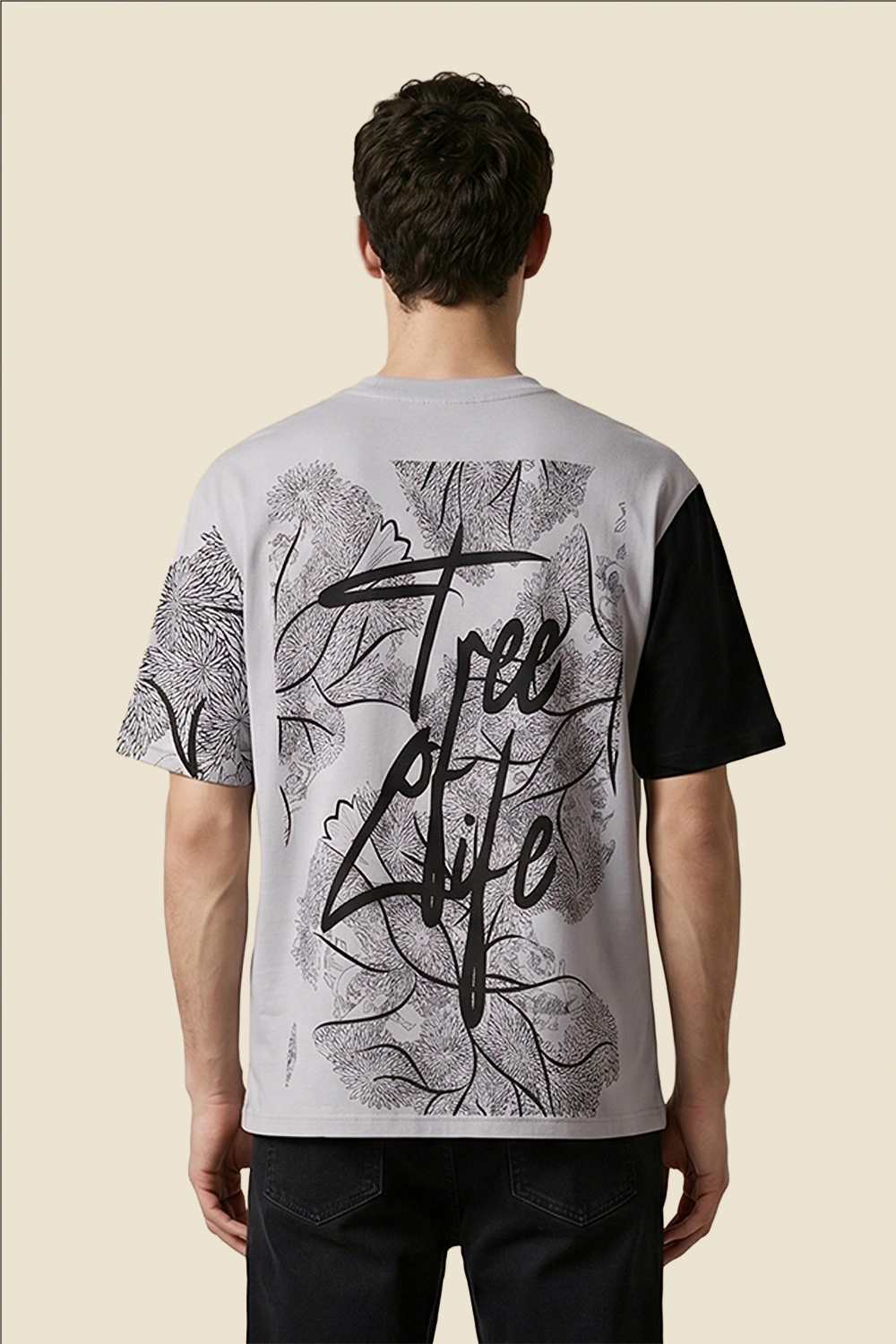 Men's Colour Block Tshirt