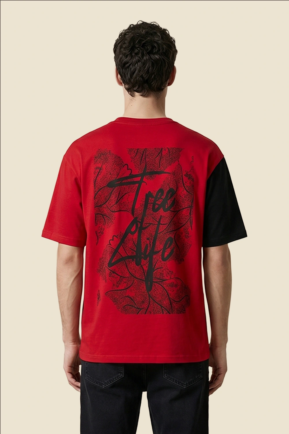 Men's Colour Block Tshirt