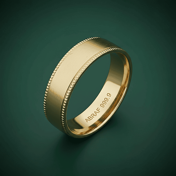 Coin-Edge Micro Reeding Band