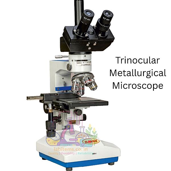 Trinocular Metallurgical Microscope MM-4 - ALMICRO
