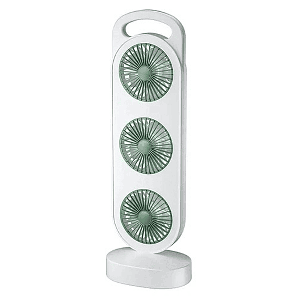 Zigdeal Triple Circulation Wind Design Fan – High Airflow | Efficient Cooling | Home & Office