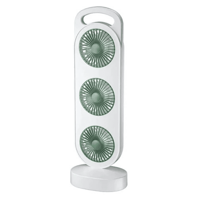 Zigdeal Triple Circulation Wind Design Fan – High Airflow | Efficient Cooling | Home & Office