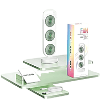 Zigdeal Triple Circulation Wind Design Fan – High Airflow | Efficient Cooling | Home & Office