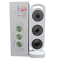 Zigdeal Triple Circulation Wind Design Fan – High Airflow | Efficient Cooling | Home & Office