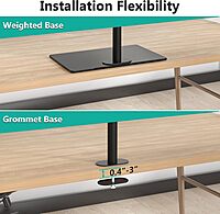 Monitor | LED Stand (1x3) | Height Adjustable Arm Mount - Leg Type