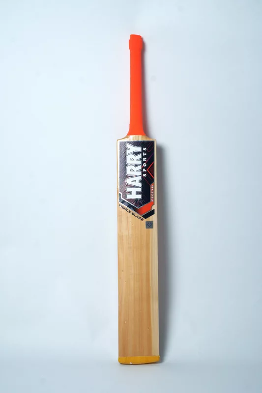 HARRY Bahubali Triple Blade Kashmir Willow Tennis Cricket Bat