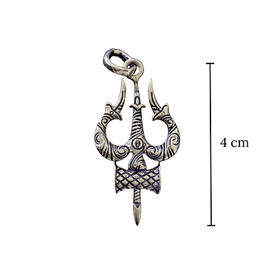 Trishul Pendant | 92.5 Sterling Silver | Lord Shiva Symbol | Unisex Spiritual Silver Jewellery Trishul Pendant | 92.5 Sterling Silver | Lord Shiva Symbol | Unisex Spiritual Silver Jewellery