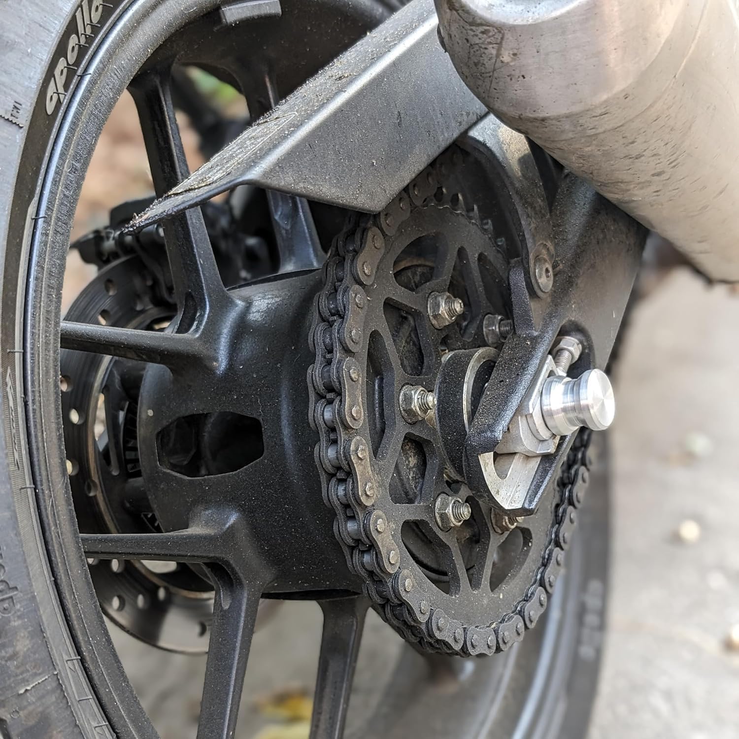 Triumph Speed/Scrambler Aluminum Swingarm Spools