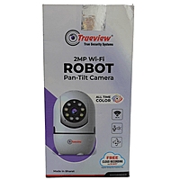 Trueview 2MP Wi-Fi Robot Pan-Tilt Camera – Smart Indoor CCTV | Night Vision | Mobile App