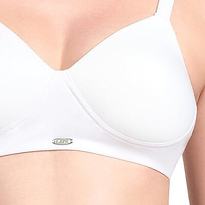 TRYLO Vivanta Women's Soft Padded Hosiery Bra 40 C