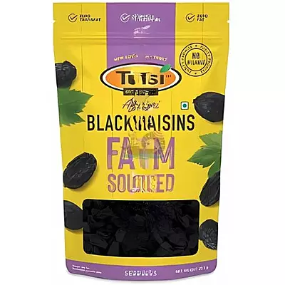 Tulsi Black Raisins Seedless / Kali Drakh Mazari- 250g