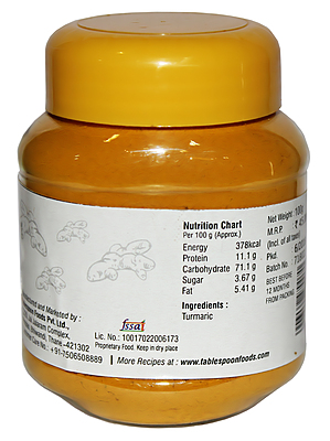Tablespoon Turmeric Powder Tablespoon Turmeric Powder
