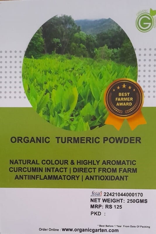 Organic Turmeric Powder Organic Turmeric Powder