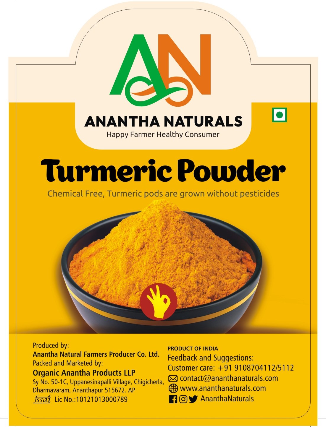 Turmeric Powder 1kg Turmeric Powder 1kg