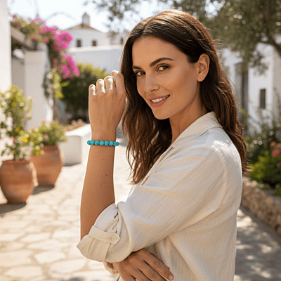 Turquoise Nature Crystal Bracelet Turquoise Nature Crystal Bracelet