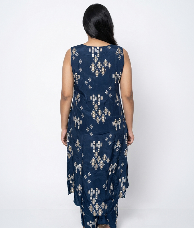 Twilight Indigo Kurta set