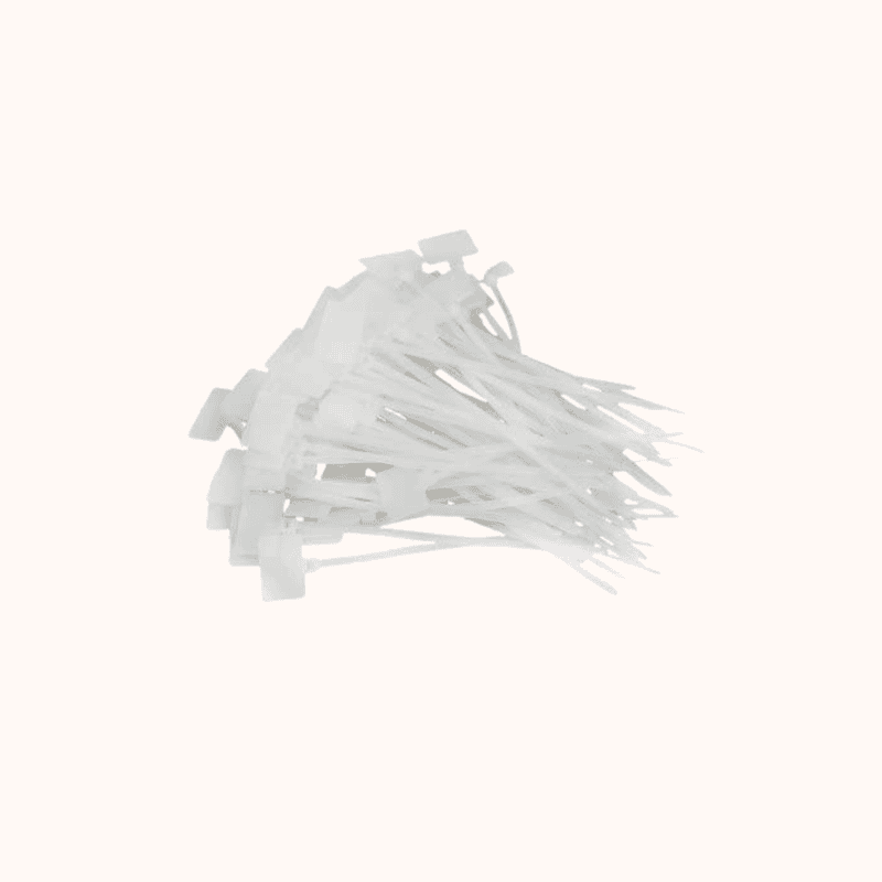 Twisted Cable Label Ties 100 Pieces Twisted Cable Label Ties 100 Pieces