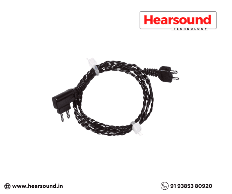 Two Pin Cord Black Two Pin Cord Black