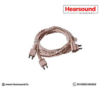 Two pin Y cord Beige