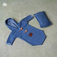 Denim Style Romper - Newborn