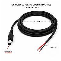 DC Cable (4.5x3.0mm) For Dell Laptop Adapter -1.2m DC Cable (4.5x3.0mm) For Dell Laptop Adapter -1.2m