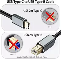 Type C To C 3.1 Printer Cable 1M Type C To C 3.1 Printer Cable 1M
