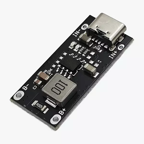 Type-C USB Input 3A Lithium Battery Charging Board (IP2312, CC/CV Mode)