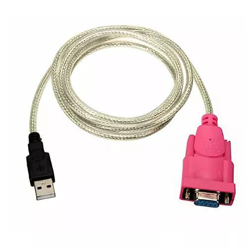 USB To Serial DB9 Male (9 Pin) RS232 Cable Adapter